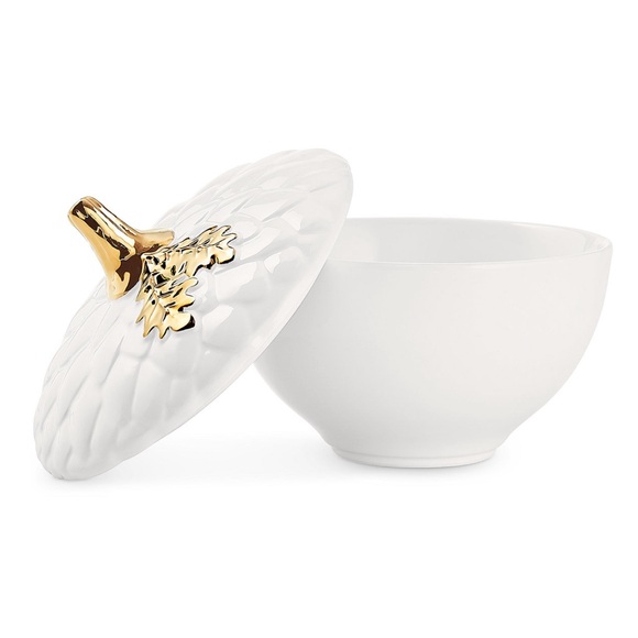 MARTHA STEWART COLLECTION | Harvest Acorn Soup Bowl with Lid, Created for Macy's - Picture 3 of 3